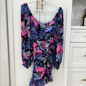 Lilly Pulitzer Floral Wrap Dress